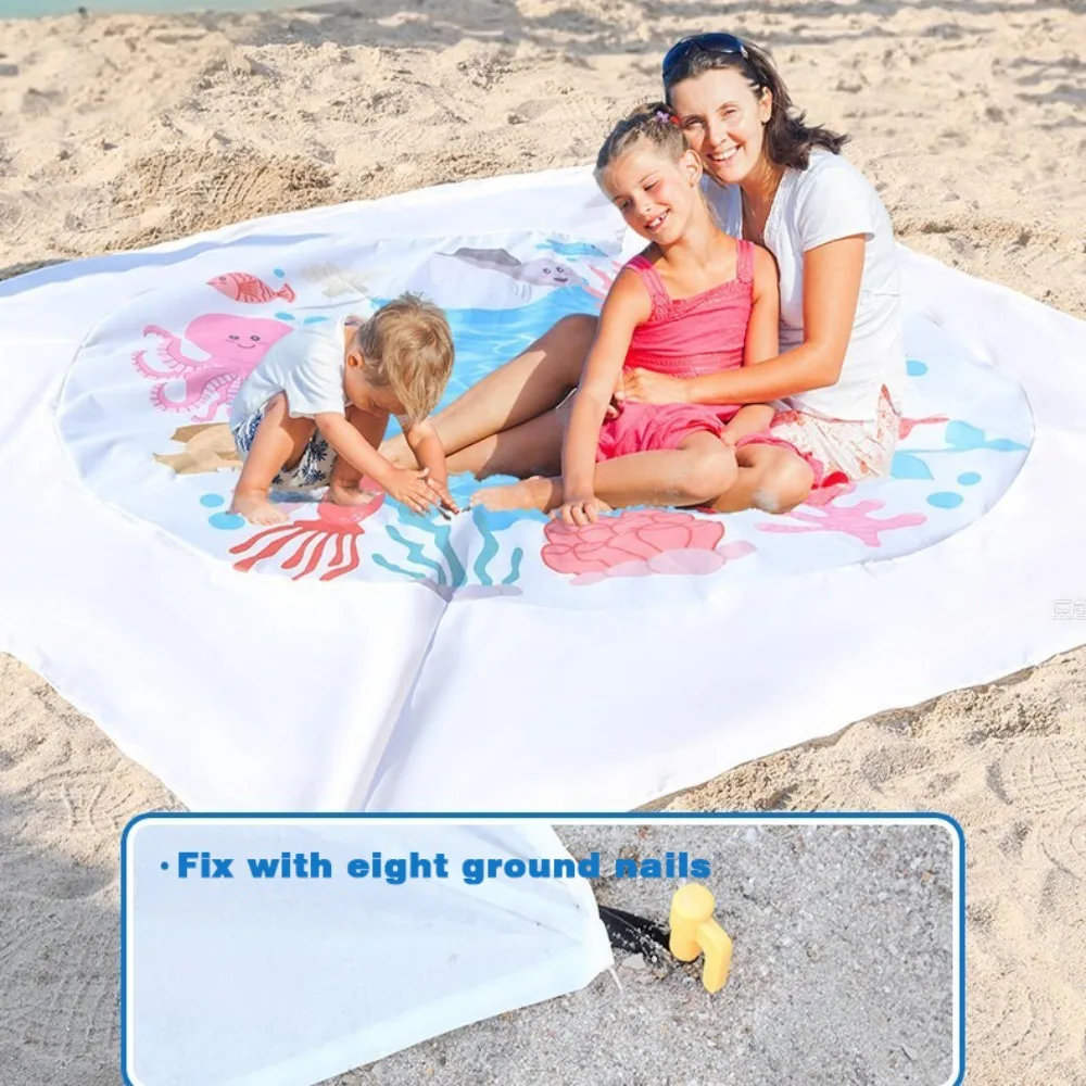 Seaside Sand Prevention Multi Functional Beach Mat Child Non Slip Polyester Pool Mat Outdoor Portable Waterproof Picnic Blanket
Seaside Sand Prevention Multi Functional Beach Mat Child Non Slip Polyester Pool Mat Outdoor Portable Waterproof Picnic Blanket