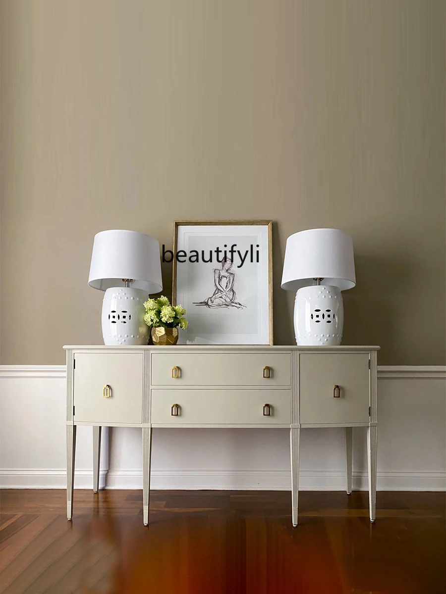 American-Style Solid Wood Entrance Cabinet Ash Wood Wall Curio Cabinet Living Room Locker Home Storage Rack
American-Style Solid Wood Entrance Cabinet Ash Wood Wall Curio Cabinet Living Room Locker Home Storage Rack