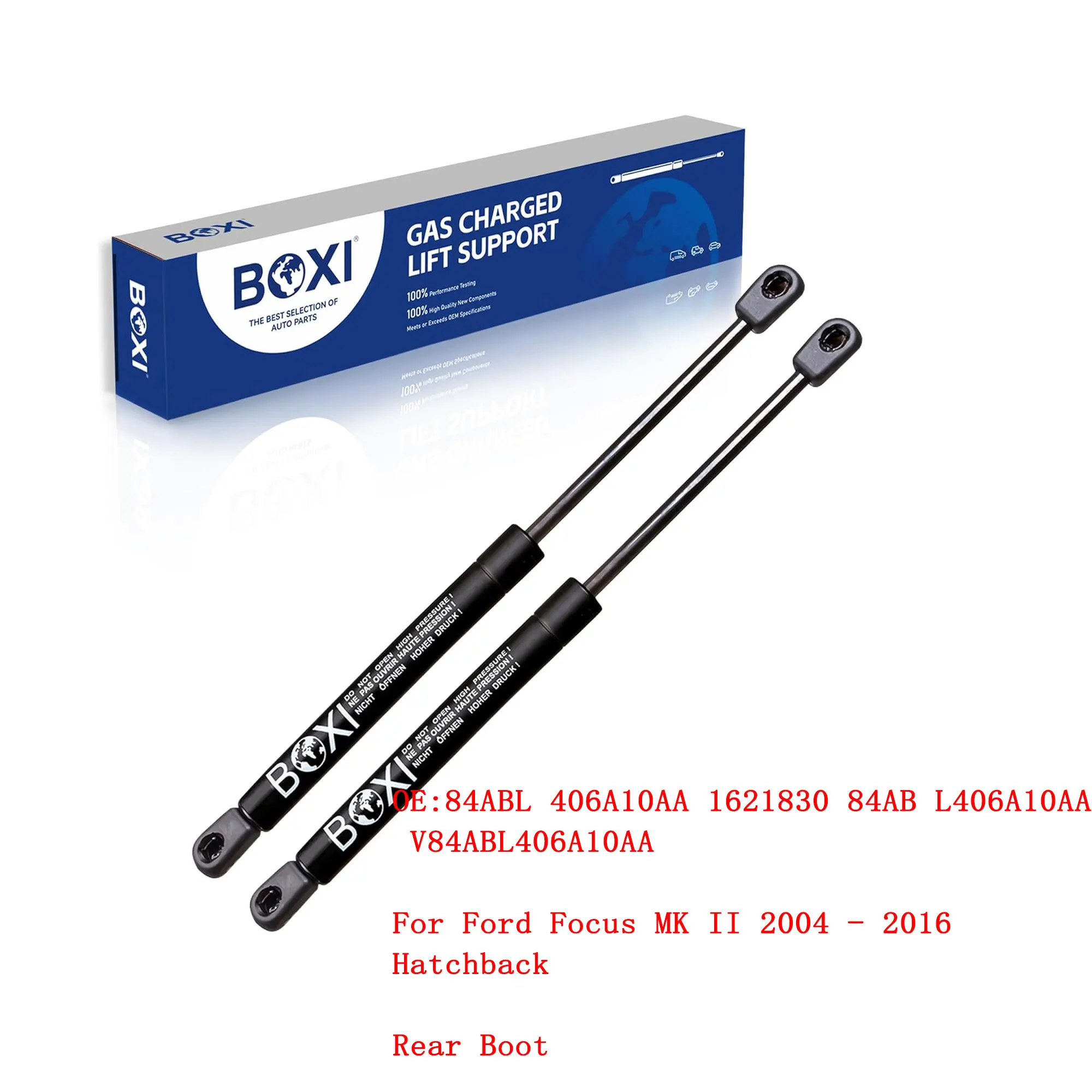 2Pcs Rear Boot Support 84ABL 406A10AA 1621830 84AB L406A10 For Ford Focus MK II 2004 - 2016 Hatchback Gas Springs Lift Struts
2Pcs Rear Boot Support 84ABL 406A10AA 1621830 84AB L406A10 For Ford Focus MK II 2004 - 2016 Hatchback Gas Springs Lift Struts