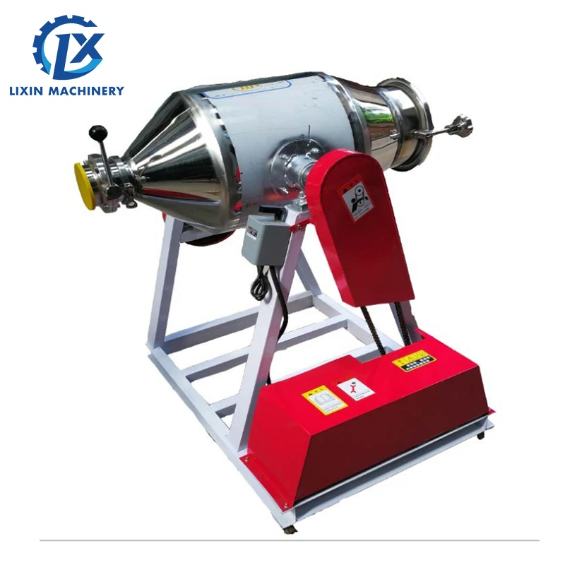 304 Stainless Steel Food Grade Rotary Drum Butterfly Valve Type Flour Spice Granular Dry Powder Mixer Ming Machine
304 Stainless Steel Food Grade Rotary Drum Butterfly Valve Type Flour Spice Granular Dry Powder Mixer Ming Machine