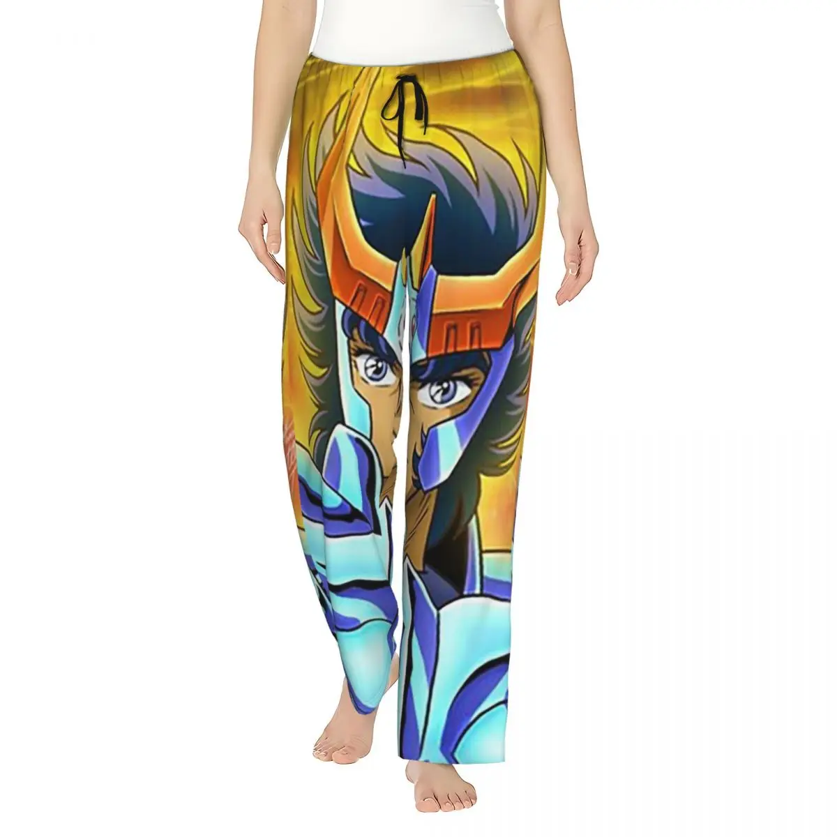 Custom Saint Seiya Knights Of The Zodiac Ikki Phoenix Women Pajama Pants Lounge Sleep Sleepwear Bottoms with Pockets
Custom Saint Seiya Knights Of The Zodiac Ikki Phoenix Women Pajama Pants Lounge Sleep Sleepwear Bottoms with Pockets