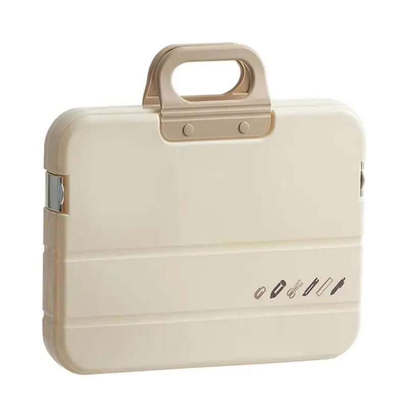QWE-A4 Plastic File Folder With Lock Handle Portable Box File Waterproof Filing Supplies Multi-Purpose Document Bag
QWE-A4 Plastic File Folder With Lock Handle Portable Box File Waterproof Filing Supplies Multi-Purpose Document Bag