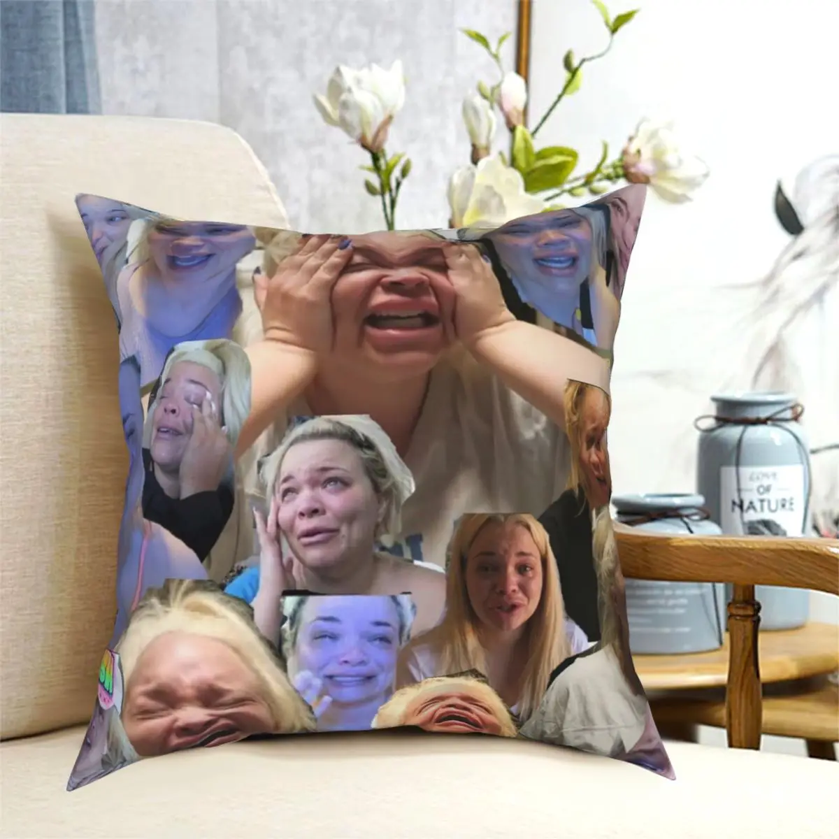 Trisha Paytas Square Pillowcase Polyester Pattern Zipper Decor Pillow Case for Sofa Cushion Cover
Trisha Paytas Square Pillowcase Polyester Pattern Zipper Decor Pillow Case for Sofa Cushion Cover