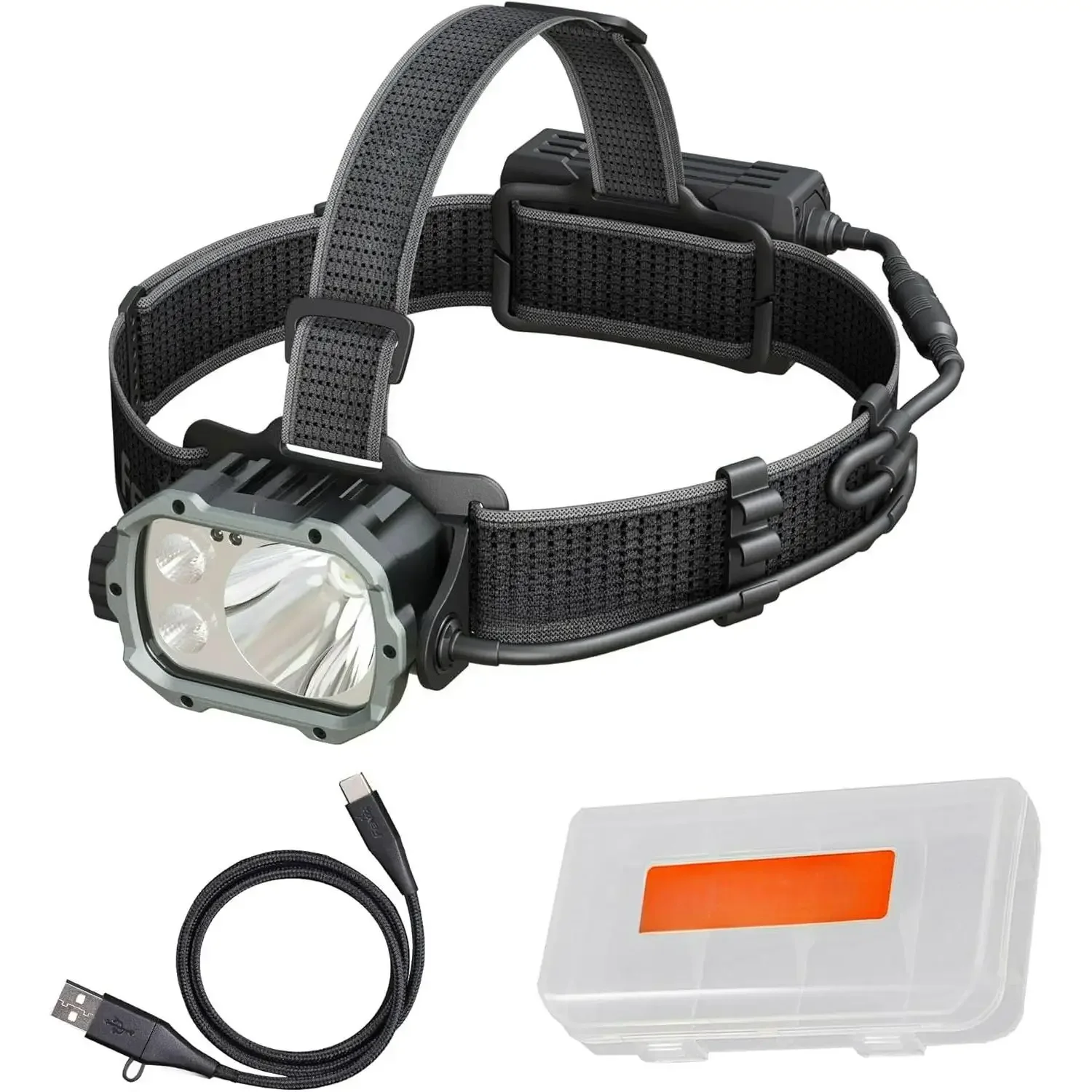 Перезаряжаемый налобный фонарь W_4000 люмен USB-C, с прожектором, прожектором и красным светом для поиска и спасения, для использования на открытом воздухе
Перезаряжаемый налобный фонарь W_4000 люмен USB-C, с прожектором, прожектором и красным светом для поиска и спасения, для использования на открытом воздухе