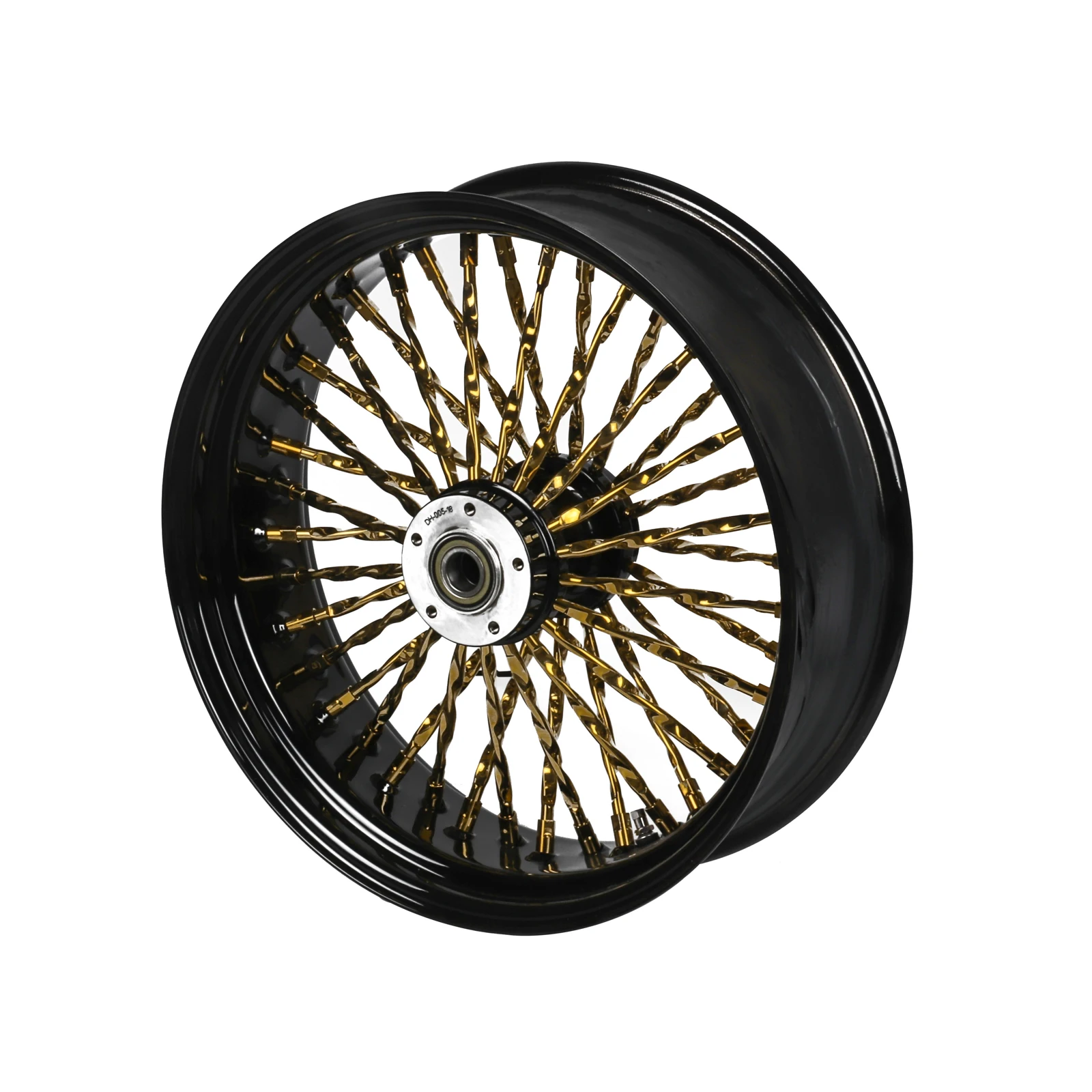 21*3.5 Front Black Chrome Gold Fit for 14-24 Touring;18*5.5 Rear Fit for 09-later Touring,tubeless with Hub and Bearing
21*3.5 Front Black Chrome Gold Fit for 14-24 Touring;18*5.5 Rear Fit for 09-later Touring,tubeless with Hub and Bearing