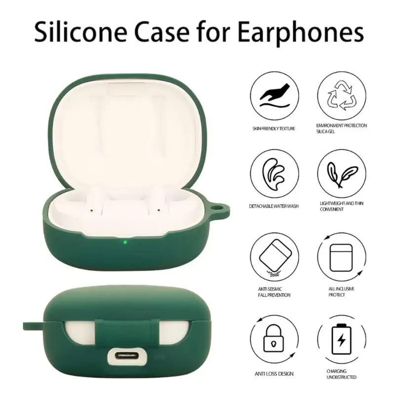Y1UB Earbud Silicone Shockproof Guard Shell Washable Sleeve Skin Case for AH-C840NCW
Y1UB Earbud Silicone Shockproof Guard Shell Washable Sleeve Skin Case for AH-C840NCW