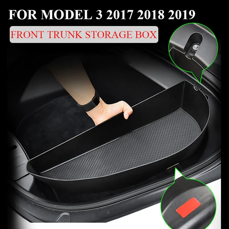 For Tesla Model 3 2017-2019 Front Trunk Storage Box Trunk Storage Tray Interior Modification Accessories
For Tesla Model 3 2017-2019 Front Trunk Storage Box Trunk Storage Tray Interior Modification Accessories
