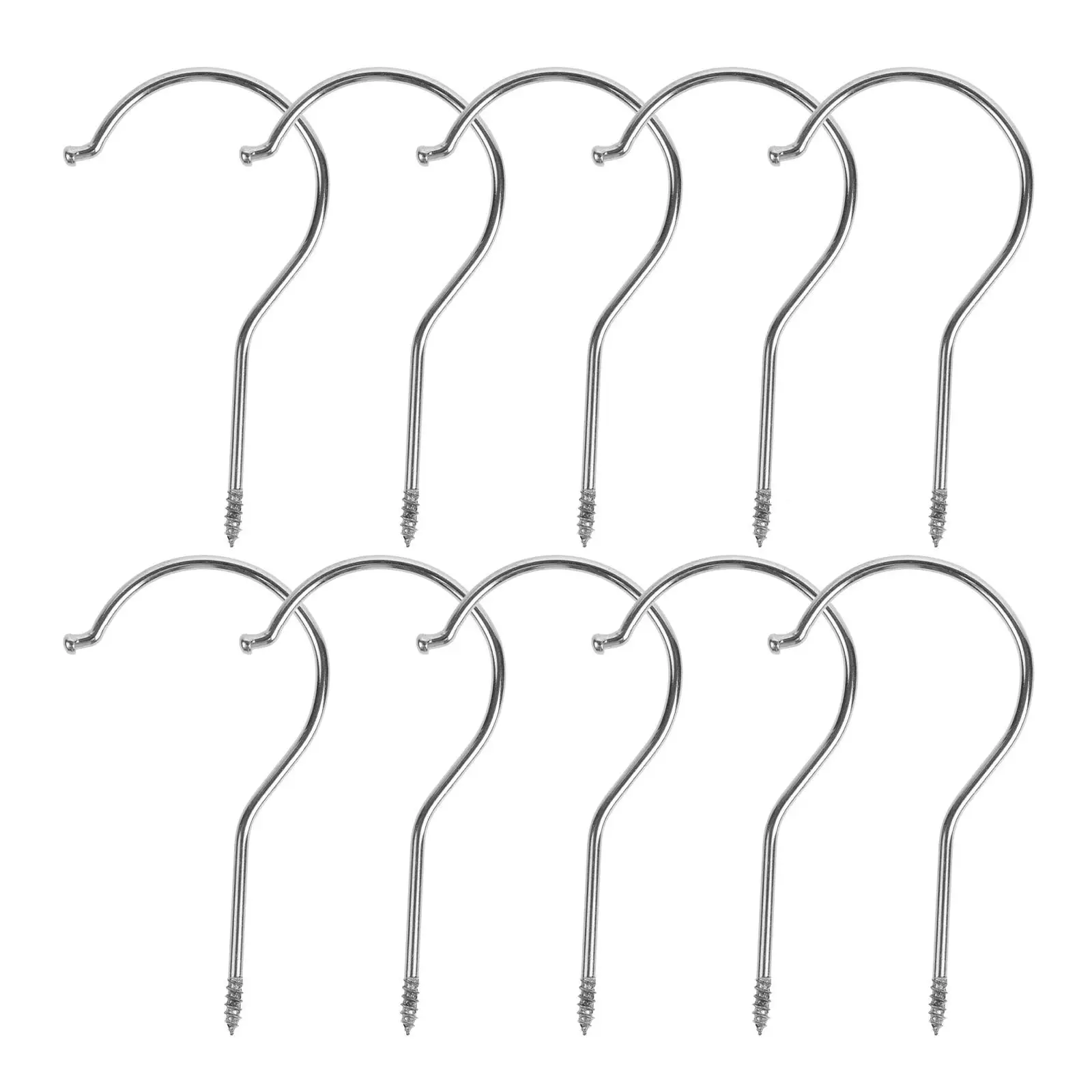 10pcs Plastic Pants Clip Hooks Cast Iron Screw Hooks Heavy Duty Hanger Accessories 10cm 3 2mm Black Round Hook Home Storage
10pcs Plastic Pants Clip Hooks Cast Iron Screw Hooks Heavy Duty Hanger Accessories 10cm 3 2mm Black Round Hook Home Storage