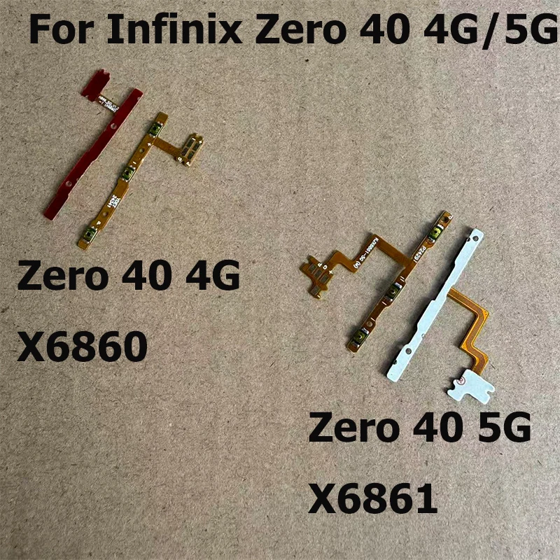 For Infinix Zero 40 4G 5G Switch Power On Off Volume Control Key Buttons Flex Cable X6860 X6861
For Infinix Zero 40 4G 5G Switch Power On Off Volume Control Key Buttons Flex Cable X6860 X6861