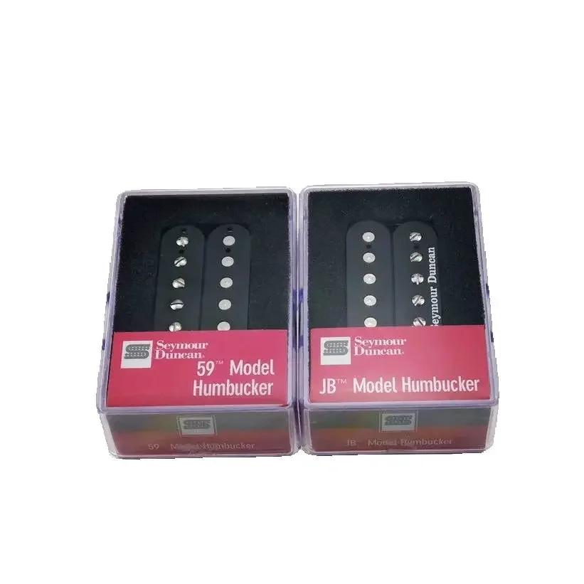 Звукосниматели для гитары Humbucker SH1n 59 и SH-4 JB звукосниматель 4C черный звукосниматель для электрической гитары
Звукосниматели для гитары Humbucker SH1n 59 и SH-4 JB звукосниматель 4C черный звукосниматель для электрической гитары