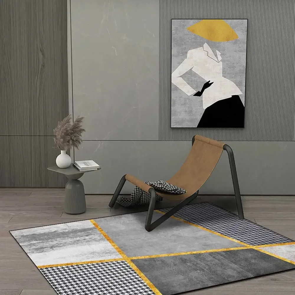 Nordic Marble Geometric Print Carpets for Living Room Bedroom Area Rugs Home Parlor Anti-Slip Floor Mat Simple Family Large Rug
Nordic Marble Geometric Print Carpets for Living Room Bedroom Area Rugs Home Parlor Anti-Slip Floor Mat Simple Family Large Rug