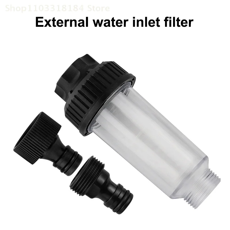 High-Pressure Washer Water Filter Compatible With K2, K3, K4, K5, K6, And K7 Models – G3/4'', 175 Psi – For Car Pressure Washers
High-Pressure Washer Water Filter Compatible With K2, K3, K4, K5, K6, And K7 Models – G3/4'', 175 Psi – For Car Pressure Washers