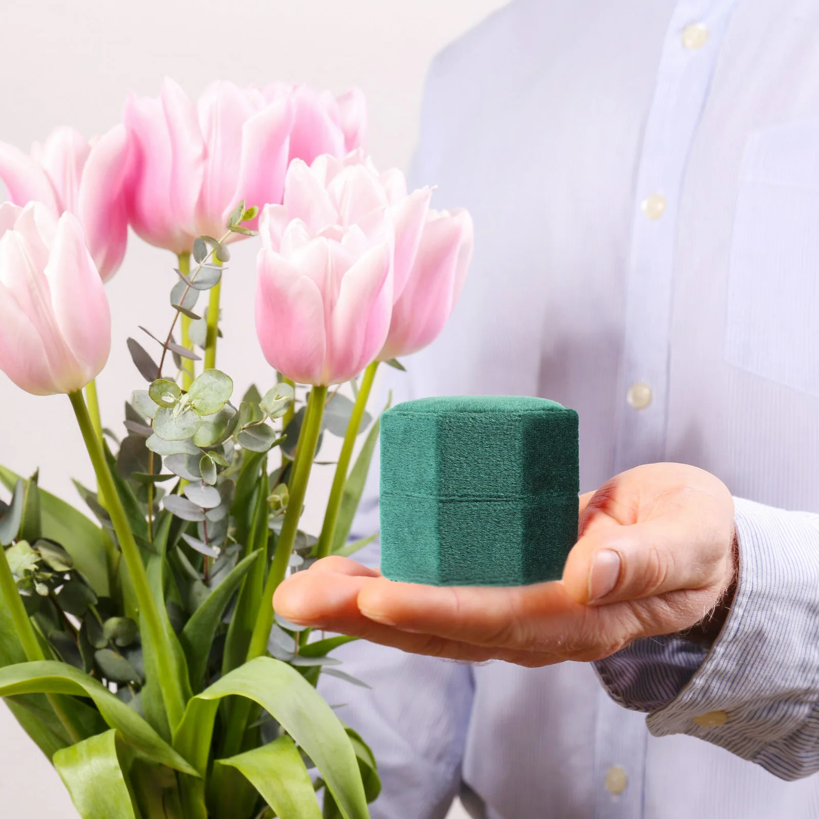 Wedding Ring Box Rings Holder for Ceremony Single Proposal Boxes 
Wedding Ring Box Rings Holder for Ceremony Single Proposal Boxes