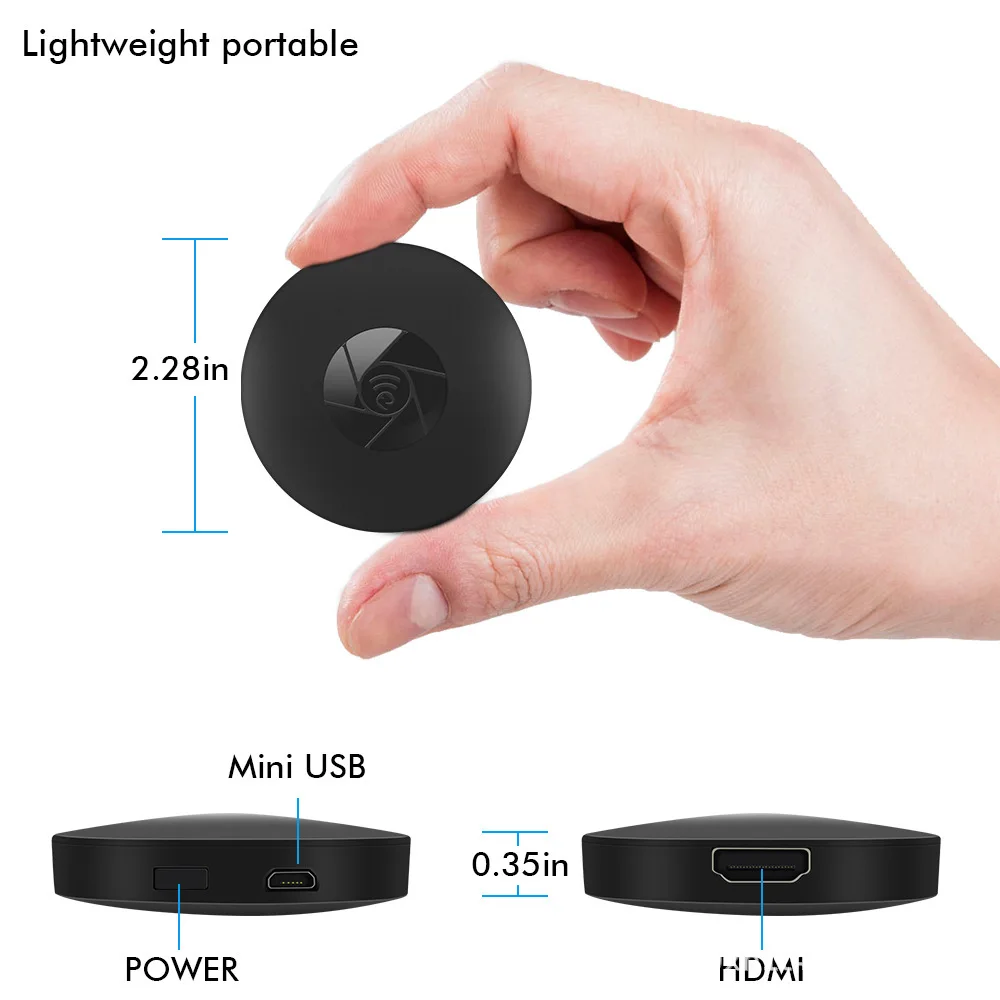 1080P G2 For MiraScreen Display Anycast Wifi HDMI Portable Miracast Dongle Compatible For TV Android Ios Mirror Screen
1080P G2 For MiraScreen Display Anycast Wifi HDMI Portable Miracast Dongle Compatible For TV Android Ios Mirror Screen
