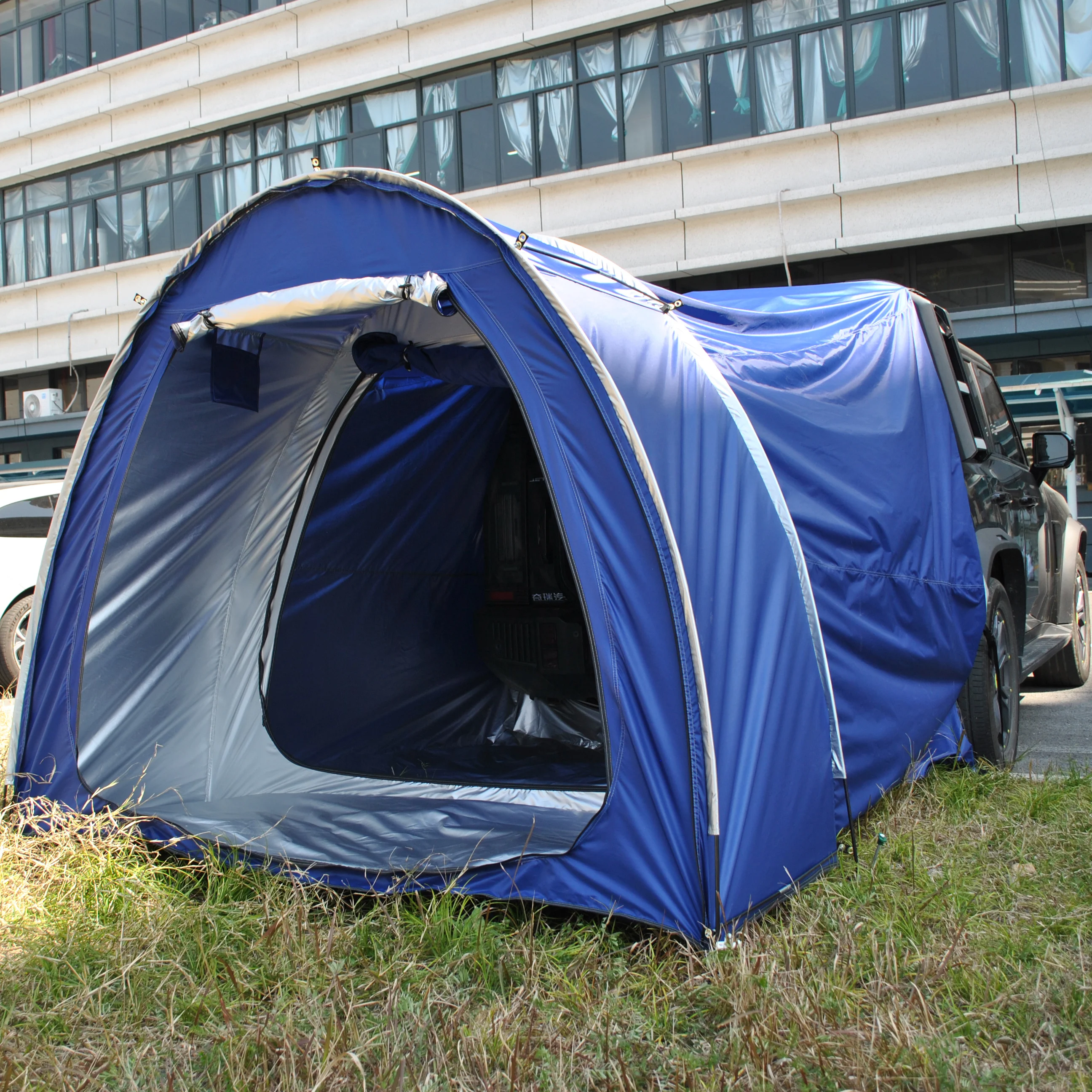 SUV Tent for Camping with Oversized Vehicle Connection Tunnel,1 Person Camping & Outdoor Adventures, Fit for SUV Jeep Van
SUV Tent for Camping with Oversized Vehicle Connection Tunnel,1 Person Camping & Outdoor Adventures, Fit for SUV Jeep Van