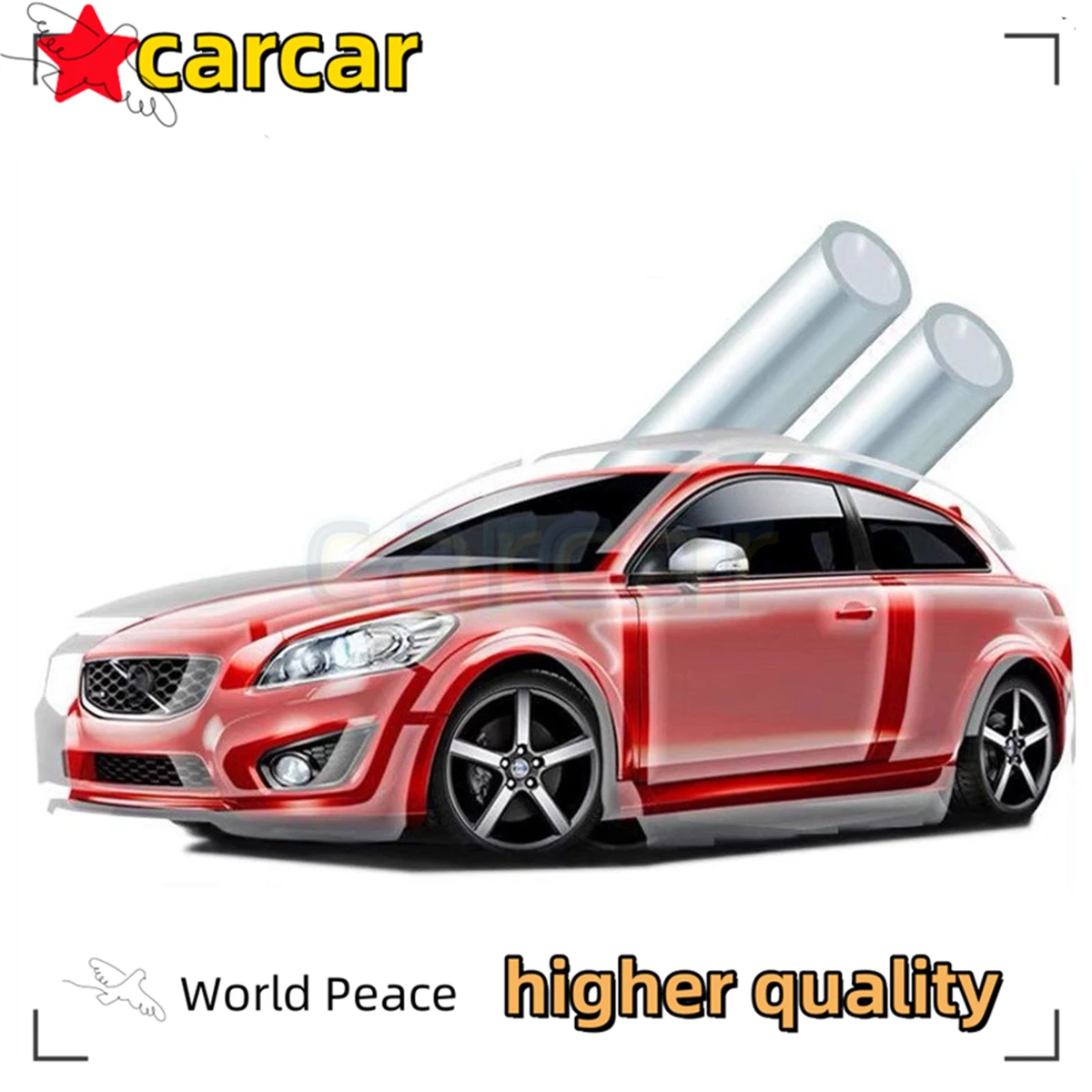 TPU invisible transparent car cover, car protective film, corrosion-resistant, high gloss, hydrophobic repair
TPU invisible transparent car cover, car protective film, corrosion-resistant, high gloss, hydrophobic repair