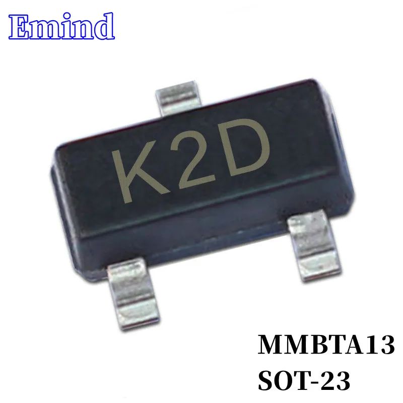 500/1000/2000/3000 шт. MMBTA13 SMD транзистор SOT-23 отпечаток K2D Silkscreen тип NPN 30 В/мА строчный транзистор
500/1000/2000/3000 шт. MMBTA13 SMD транзистор SOT-23 отпечаток K2D Silkscreen тип NPN 30 В/мА строчный транзистор