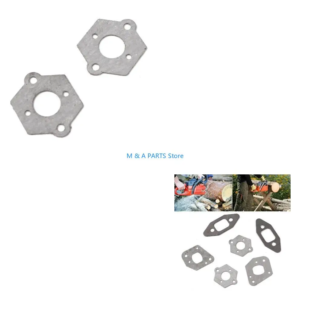 U1JF 2 Sets Chainsaw Carburetor Manifold Muffler Gasket for P350
U1JF 2 Sets Chainsaw Carburetor Manifold Muffler Gasket for P350
