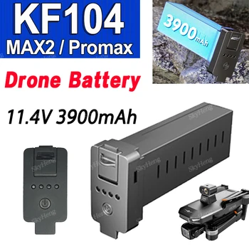 11.4V 3900mAh Original KF104 PROMAX Battery For KF104 MAX2 4K GPS Drone Battery Accessories Parts Flight Time 37 Minutes