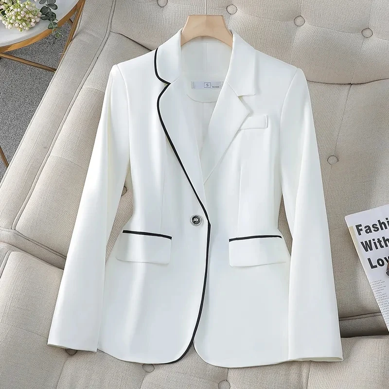 2025 Women's Blazer Coat Slim Suit Fashion Temperament Formal Suit Elegant Workwear Western-style Suit Jacket
2025 Women's Blazer Coat Slim Suit Fashion Temperament Formal Suit Elegant Workwear Western-style Suit Jacket