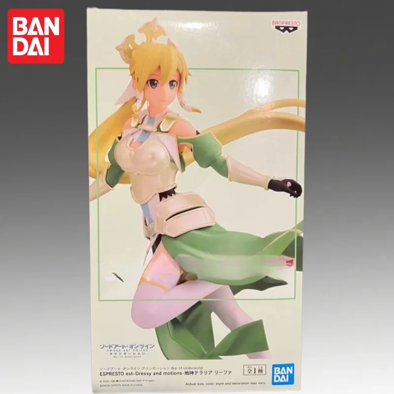 В наличии Bandai, оригинальный Banpresto Sword Art Online Leafa, экшн-фигурка, модель куклы, новинка, в штучной упаковке, персонажи аниме, гараж 
В наличии Bandai, оригинальный Banpresto Sword Art Online Leafa, экшн-фигурка, модель куклы, новинка, в штучной упаковке, персонажи аниме, гараж