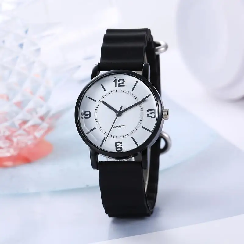 Fashion Dress Wristwatch Women Silicone Strap Quartz Watch Jelly Colored Luxury Ladies Watches Retro Dropshipping Reloj De Mujer
Fashion Dress Wristwatch Women Silicone Strap Quartz Watch Jelly Colored Luxury Ladies Watches Retro Dropshipping Reloj De Mujer