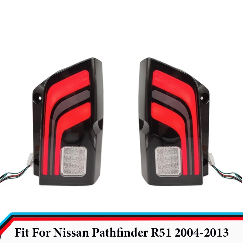 LED Smorked Rear Tail Lamps Fit for Nissan Pathfinder R51 2004 2005 2006 - 2013 LED Rear Lights with Brake Turn Signal Lights
LED Smorked Rear Tail Lamps Fit for Nissan Pathfinder R51 2004 2005 2006 - 2013 LED Rear Lights with Brake Turn Signal Lights