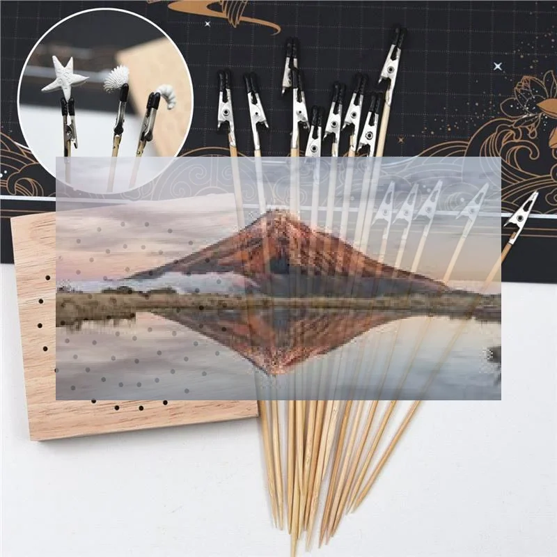 。5/10Pcs new Airbrush Model Part DIY Accessories Wood And Metal Painting Stand Alligator Clip Stick Modeling Tool
。5/10Pcs new Airbrush Model Part DIY Accessories Wood And Metal Painting Stand Alligator Clip Stick Modeling Tool