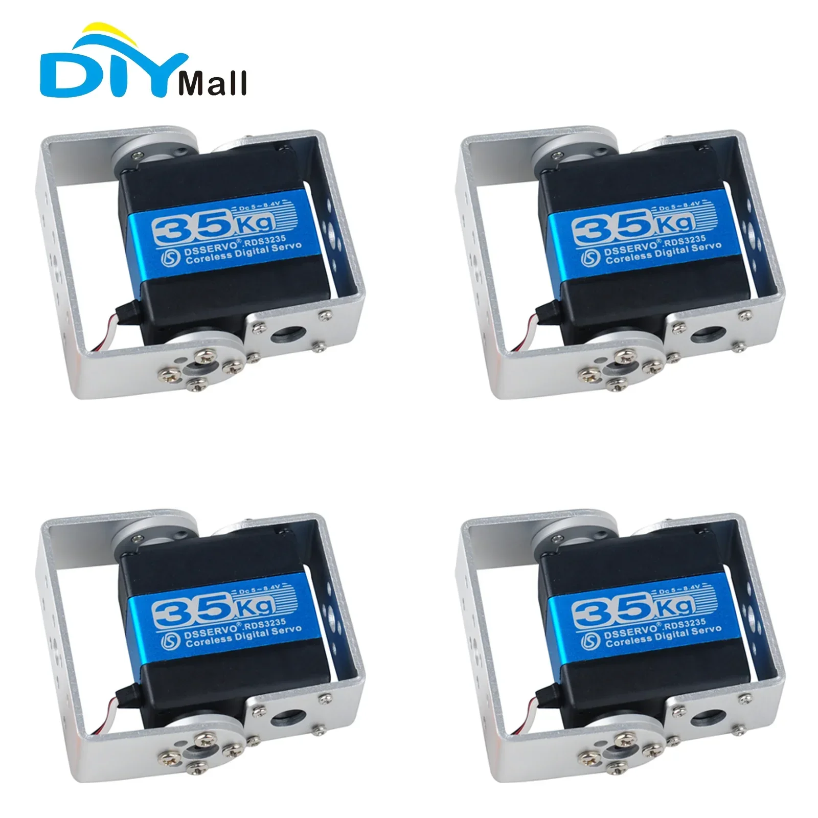 RDS3235 35kg Digital Coreless Metal Gear Servo Motor 180/270 Degree for RC Robots Cars Trucks Boats
RDS3235 35kg Digital Coreless Metal Gear Servo Motor 180/270 Degree for RC Robots Cars Trucks Boats