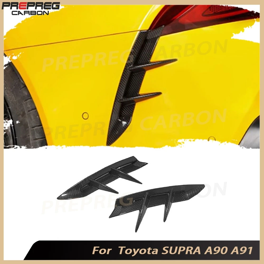 Задний бампер из углеродного волокна, боковой разветвитель Canard, задние лепестки Canard для Toyota SUPRA A90 A91 2019-2024, комплект кузова FRP
Задний бампер из углеродного волокна, боковой разветвитель Canard, задние лепестки Canard для Toyota SUPRA A90 A91 2019-2024, комплект кузова FRP