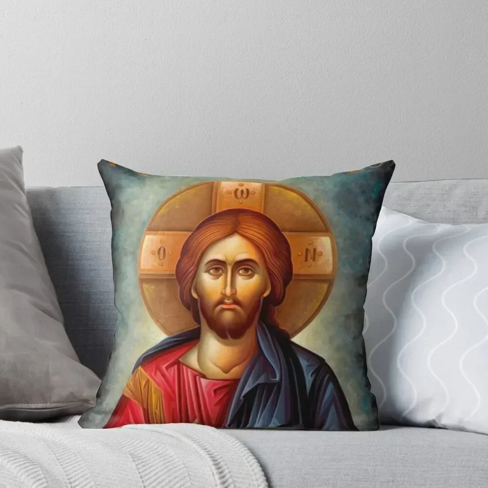 ic xc nika icon Jesus Christ the pentocrator orthdox Throw Pillow home decor items Decorative pillowcase pillow
ic xc nika icon Jesus Christ the pentocrator orthdox Throw Pillow home decor items Decorative pillowcase pillow