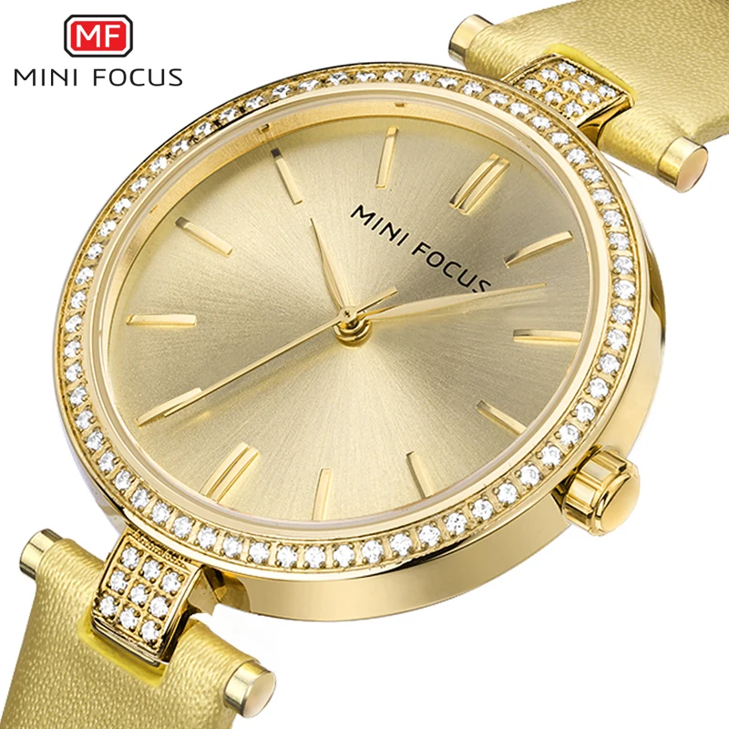 Mini Focus 2025 Women's Quartz Watch Luxury Genuine Leather Stainless Steel Strap Rose Gold Color Wristwatch
Mini Focus 2025 Women's Quartz Watch Luxury Genuine Leather Stainless Steel Strap Rose Gold Color Wristwatch