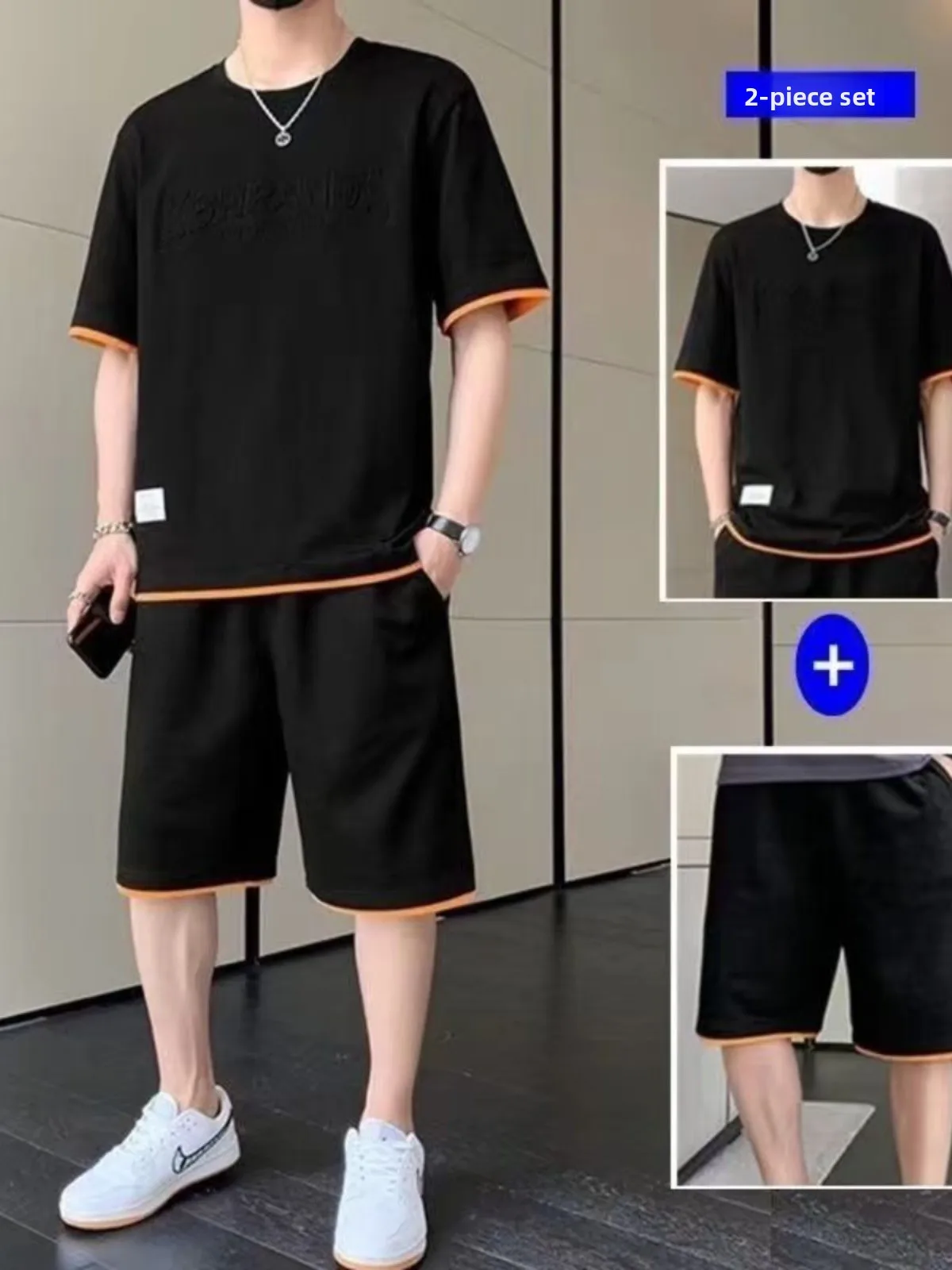 Мужская футболка из ледяного шелка ort Sve, комплект спортивной одежды, лето 2024, новые повседневные модные молодежные брюки из полиэфирной ткани
Мужская футболка из ледяного шелка ort Sve, комплект спортивной одежды, лето 2024, новые повседневные модные молодежные брюки из полиэфирной ткани