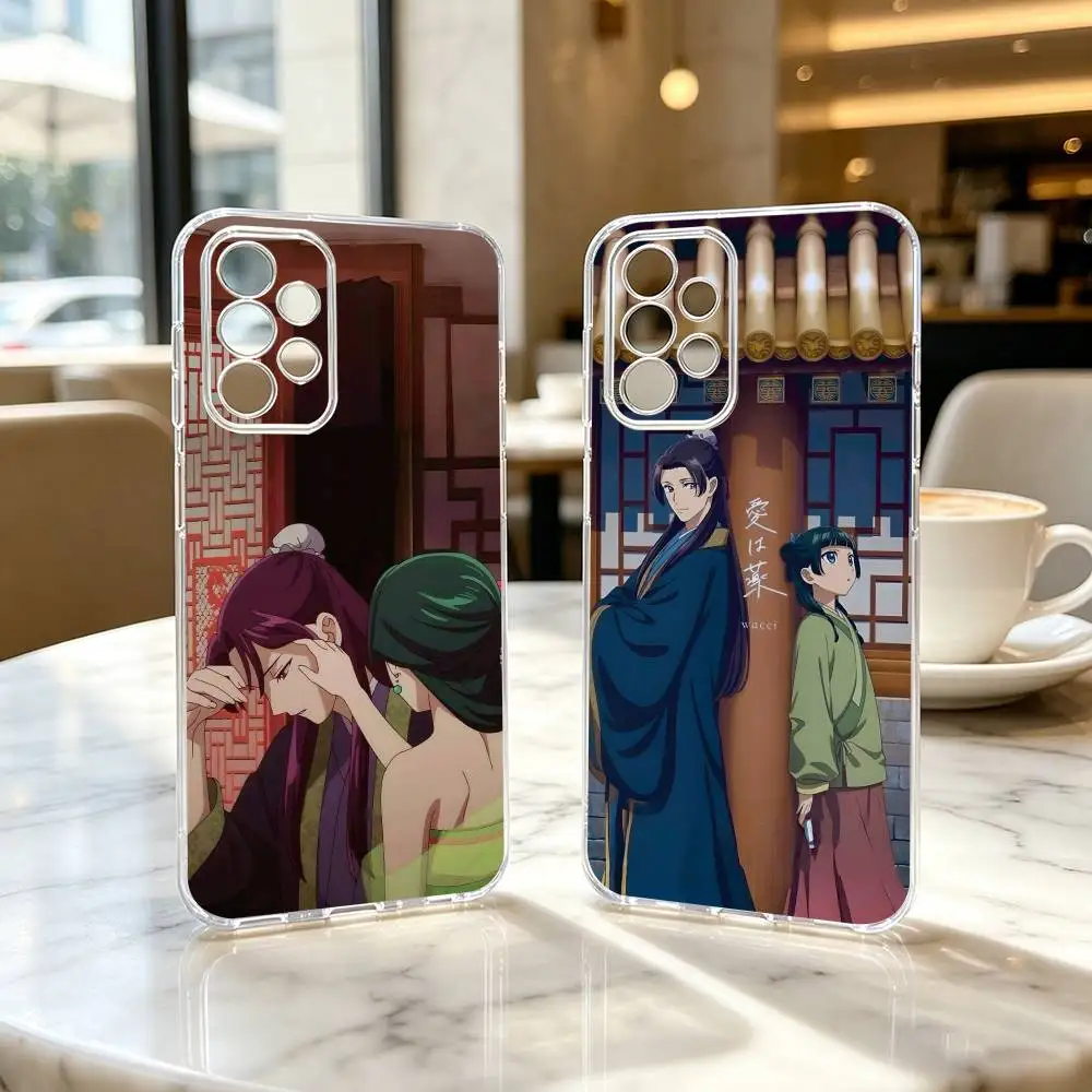 Maomao And Jinshi Apothecary Diaries Phone Case Transparent Silicone Soft For Samsung S25,S24,S21,S22,S23,S30,Ultra,S20,Plus,Fe
Maomao And Jinshi Apothecary Diaries Phone Case Transparent Silicone Soft For Samsung S25,S24,S21,S22,S23,S30,Ultra,S20,Plus,Fe