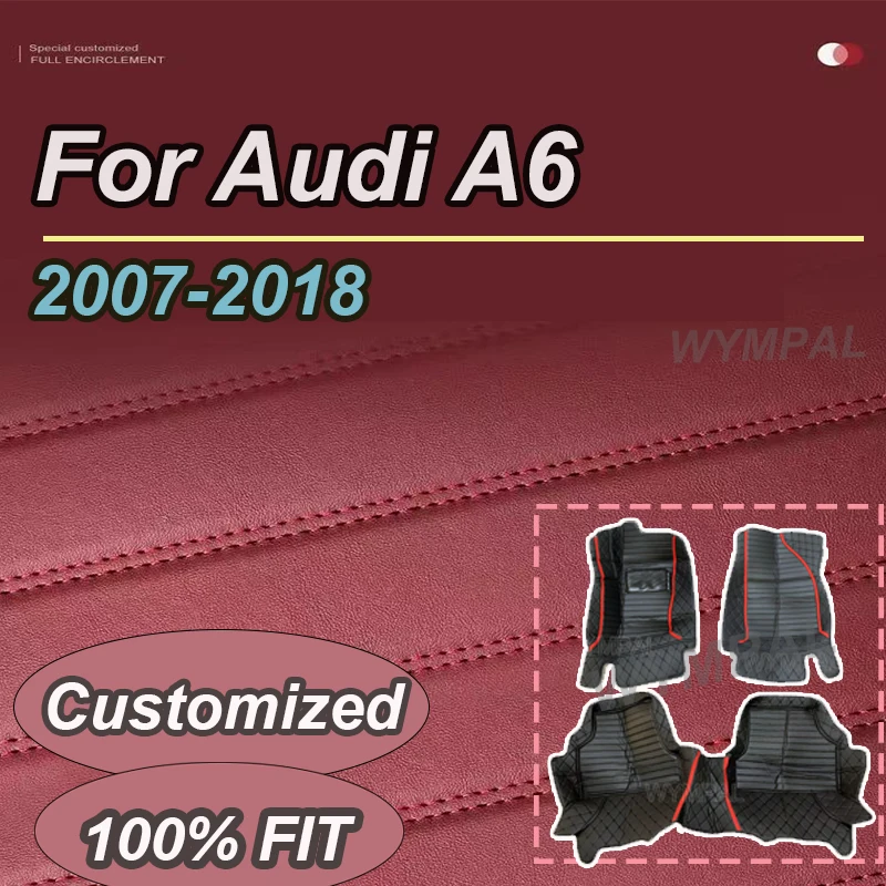 РОСКОШНЫЕ автомобильные коврики для Audi A6 C6 4F C7 4G Avant Wagon 2007 ~ 2018 Роскошный кожаный коврик против грязи Прочные автомобильные аксессуары 
РОСКОШНЫЕ автомобильные коврики для Audi A6 C6 4F C7 4G Avant Wagon 2007 ~ 2018 Роскошный кожаный коврик против грязи Прочные автомобильные аксессуары
