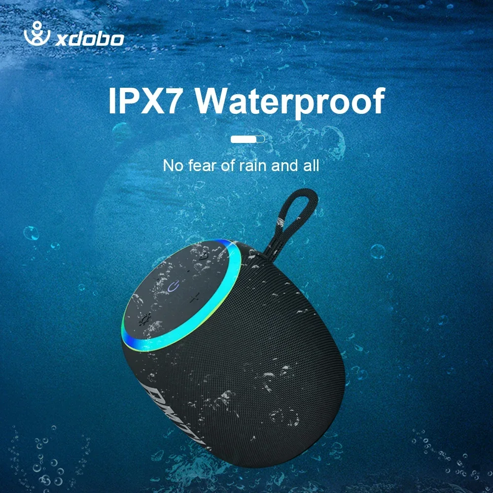 Portable Mini Bluetooth Speaker with RGB Light Sound Box Outdoor Waterproof Subwoofer TWS Wireless Stereo Bluetooth5.3 Boombox
Portable Mini Bluetooth Speaker with RGB Light Sound Box Outdoor Waterproof Subwoofer TWS Wireless Stereo Bluetooth5.3 Boombox