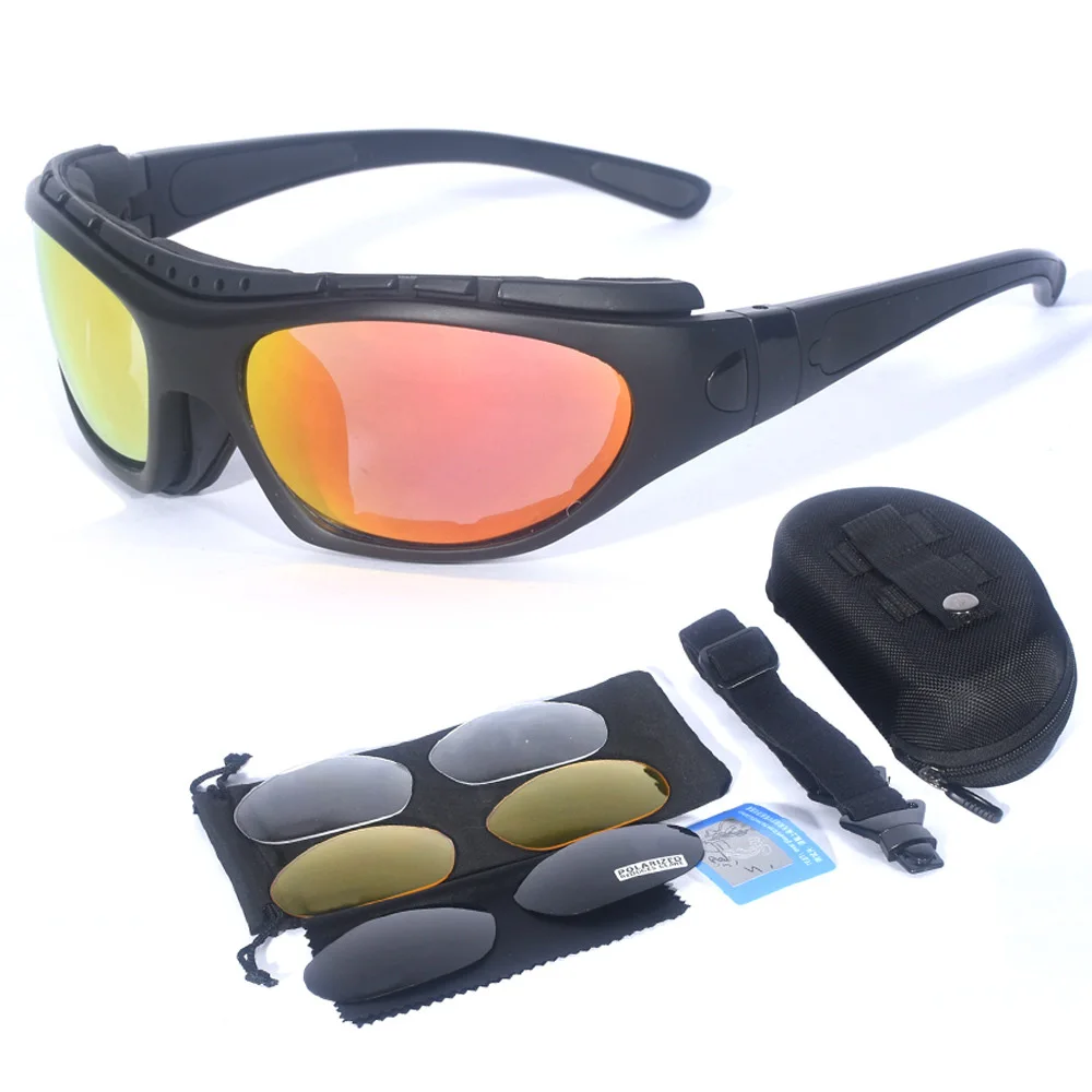 Спортивные очки на открытом воздухе, поляризационные линзы для ПК, защита от ультрафиолета, велосипедные очки, очки для страйкбола и стрельбы, противоударные NA144S
Спортивные очки на открытом воздухе, поляризационные линзы для ПК, защита от ультрафиолета, велосипедные очки, очки для страйкбола и стрельбы, противоударные NA144S