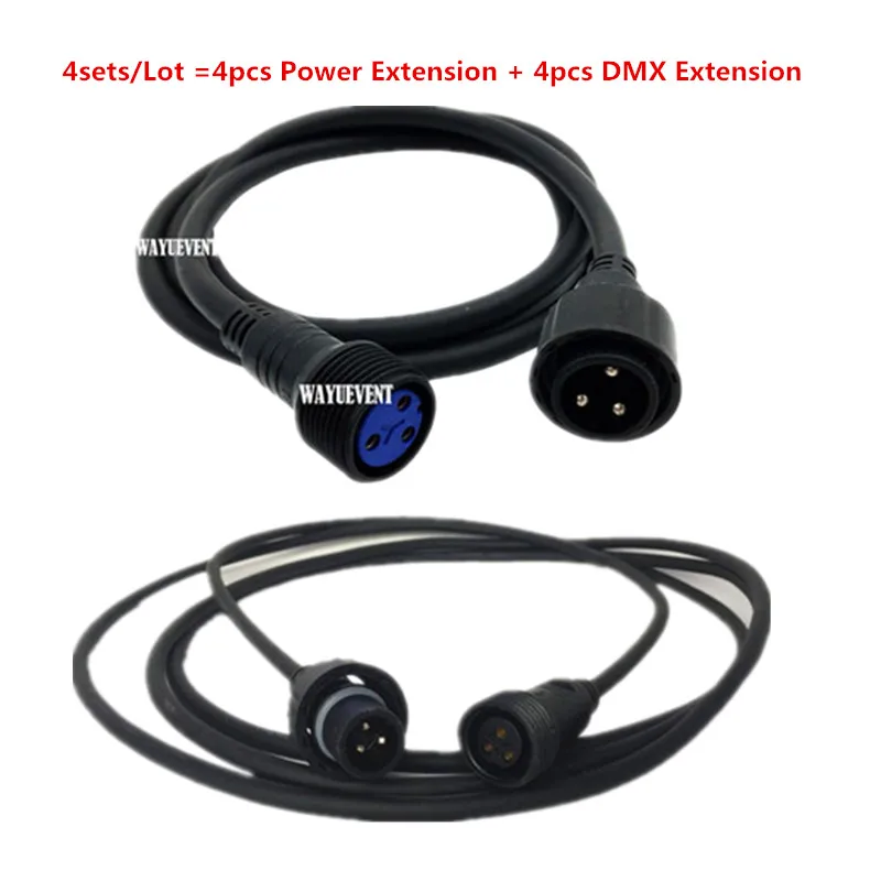 4sets /lot IP65 Outdoor Stage light waterproof DMX512 Power Cable LED par Wall washer hand in hand extension cable
4sets /lot IP65 Outdoor Stage light waterproof DMX512 Power Cable LED par Wall washer hand in hand extension cable