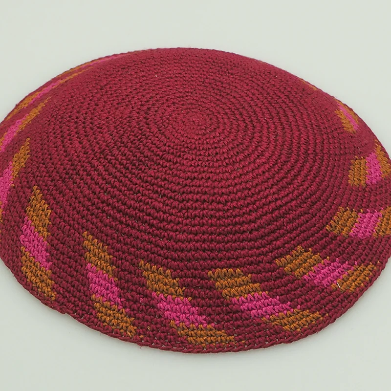 Ahava Knitted Kippah for Jewish Weddings Bar Mitzvah Gifts - Traditional Jewish Head Covering
Ahava Knitted Kippah for Jewish Weddings Bar Mitzvah Gifts - Traditional Jewish Head Covering