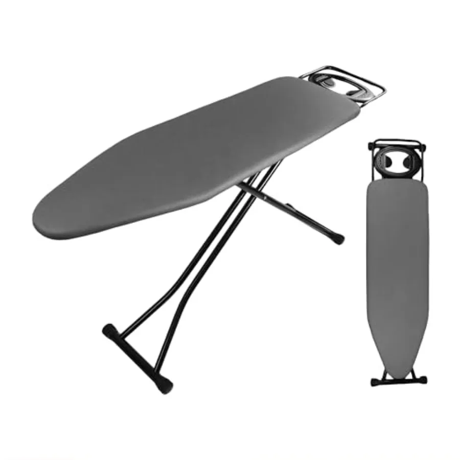 Ironing Board Full Size Heat Resistant Cover Iron Board with Steam Rest Ultra Thick Padding Height Adjustable Heavy Sturdy Meta
Ironing Board Full Size Heat Resistant Cover Iron Board with Steam Rest Ultra Thick Padding Height Adjustable Heavy Sturdy Meta