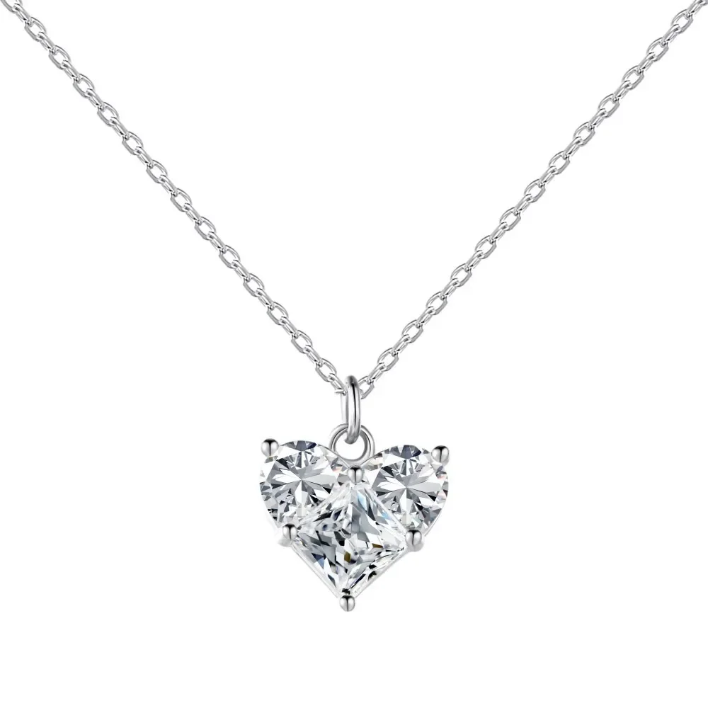 STL New S925 Sterling Silver Women's Earrings Necklace with Love Zircon Inlaid Design for High Grade Women's Jewelry
STL New S925 Sterling Silver Women's Earrings Necklace with Love Zircon Inlaid Design for High Grade Women's Jewelry