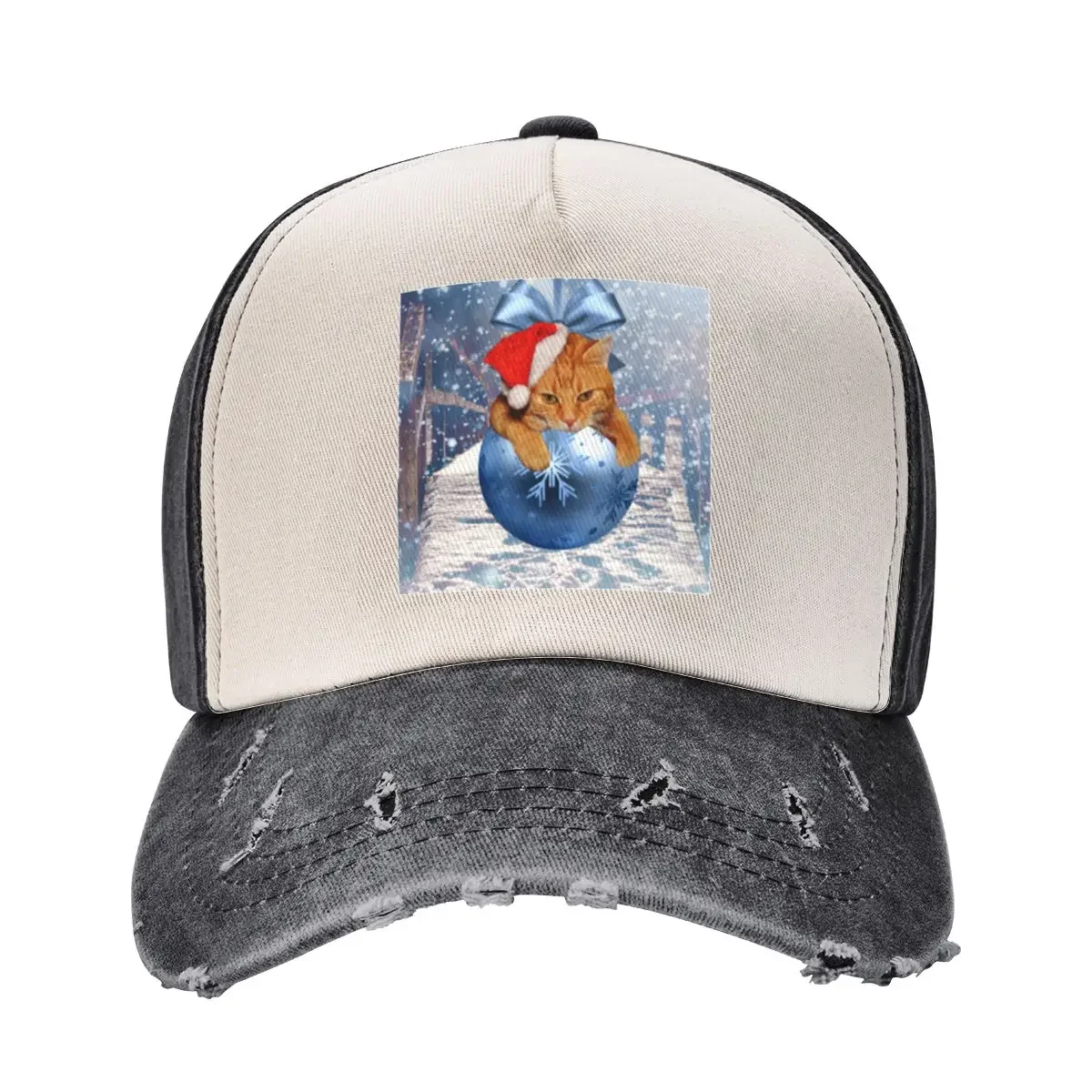 Christmas Cat Baseball Cap Designer Hat dad hat tactical cap golf hat genuine Caps Male Women's
Christmas Cat Baseball Cap Designer Hat dad hat tactical cap golf hat genuine Caps Male Women's