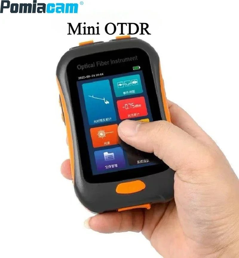 NK2800 Mini OTDR Fiber Optic Reflectometer Active 1550nm Fiber Tester with VFL/OLS/OPM/Event Map80Km Ethernet Cable Tester
NK2800 Mini OTDR Fiber Optic Reflectometer Active 1550nm Fiber Tester with VFL/OLS/OPM/Event Map80Km Ethernet Cable Tester