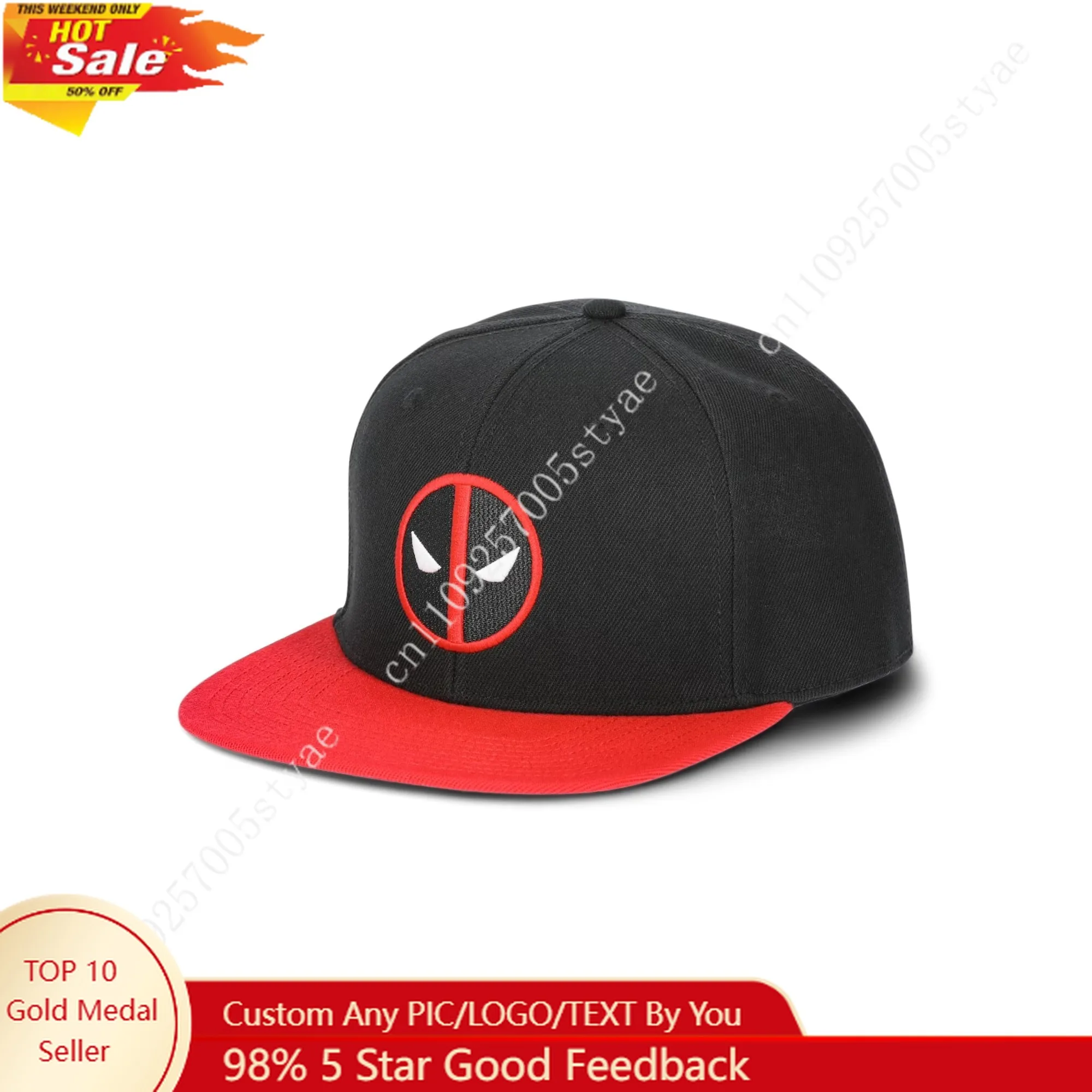 Marvel Deadpool Adjustable Snapback Hat One Size Fits Most
Marvel Deadpool Adjustable Snapback Hat One Size Fits Most