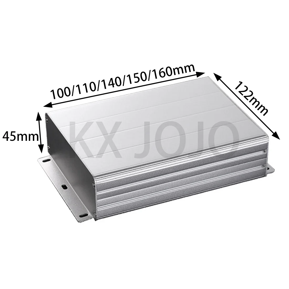 Aluminum Enclosure 122*45*140/160mm Split Waterproof Box Silver/Black/Iron Gray with Ears Instrumentation DIY
Aluminum Enclosure 122*45*140/160mm Split Waterproof Box Silver/Black/Iron Gray with Ears Instrumentation DIY