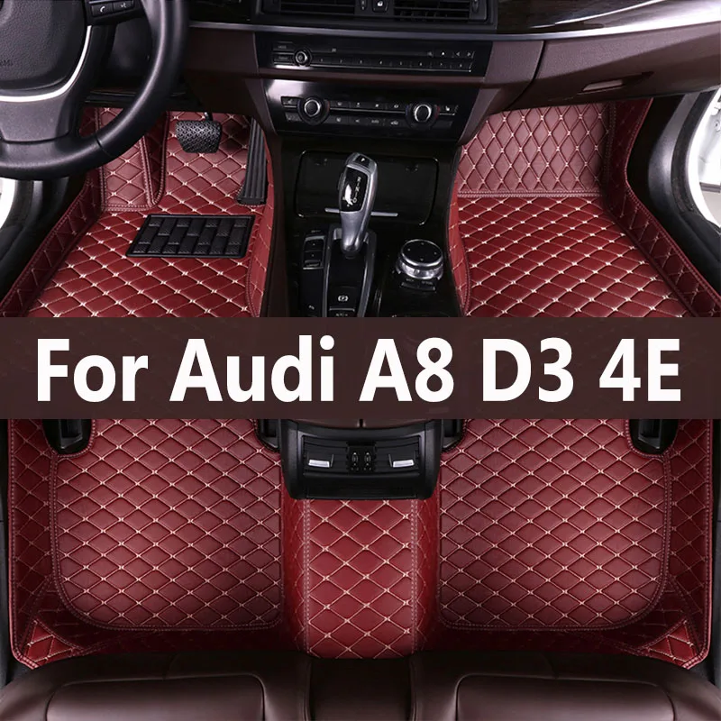 Автомобильные коврики для Audi A8 D3 4E 2006 ~ 2010, роскошный кожаный коврик, прочный коврик, внутренняя часть, антигрязевая накладка, автомобильные аксессуары
Автомобильные коврики для Audi A8 D3 4E 2006 ~ 2010, роскошный кожаный коврик, прочный коврик, внутренняя часть, антигрязевая накладка, автомобильные аксессуары