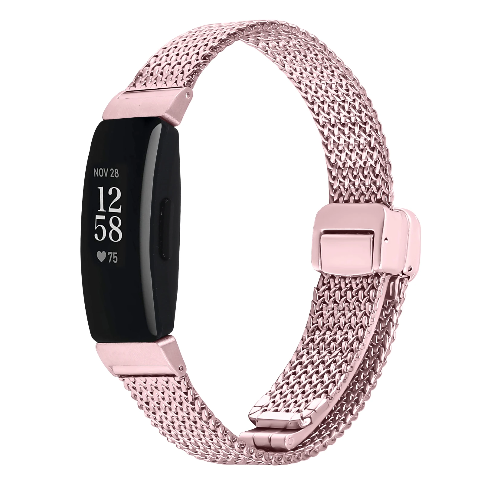 Ремешок из нержавеющей стали для Fitbit Inspire 2, умный ремешок для браслета, магнитный браслет, аксессуары для Fitbit Inspire/ Inspire HR
Ремешок из нержавеющей стали для Fitbit Inspire 2, умный ремешок для браслета, магнитный браслет, аксессуары для Fitbit Inspire/ Inspire HR