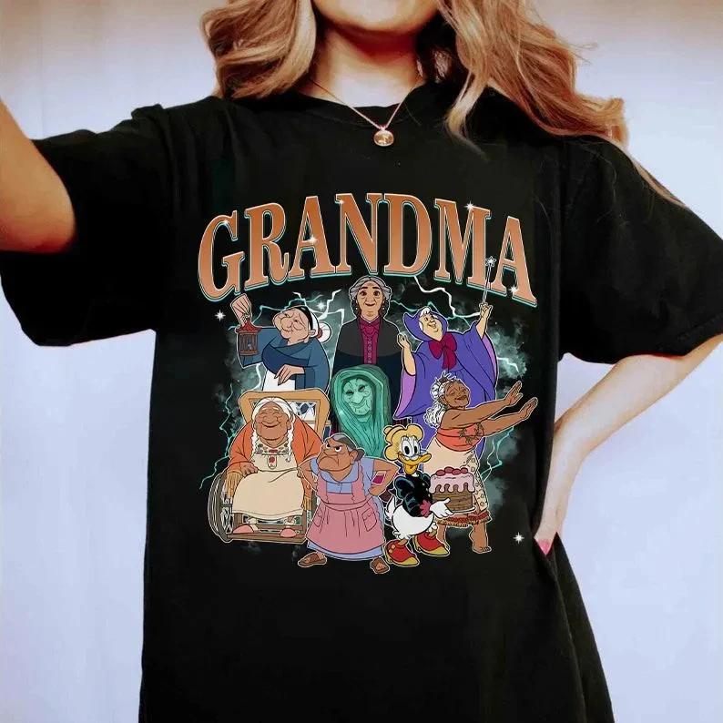 Disney Character Grandma and Grandpa Bootleg Shirts, Mother's Day T-shirts, Father's Day Gifts Disneyland Family Matching Shirts
Disney Character Grandma and Grandpa Bootleg Shirts, Mother's Day T-shirts, Father's Day Gifts Disneyland Family Matching Shirts