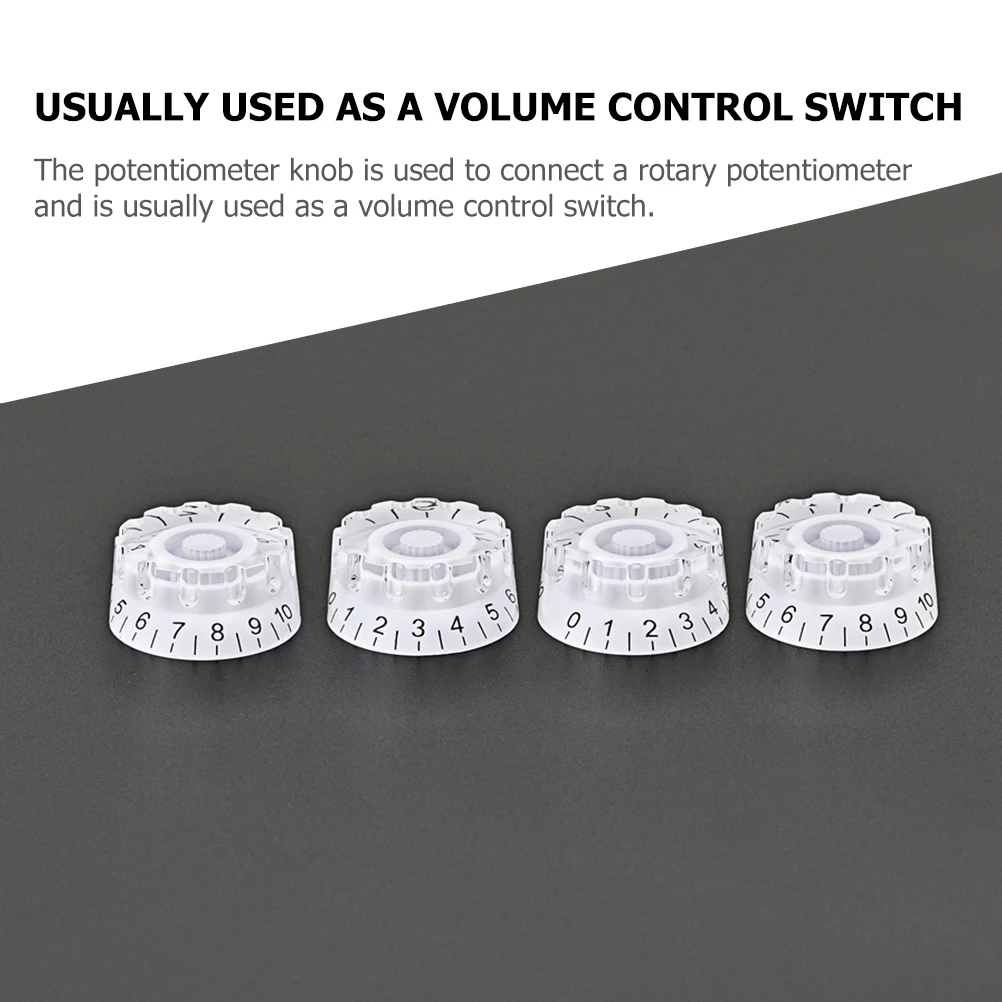 4 Pcs Classical Guitar Knob Electric Bass with Voltmeter Plastic Tuners Volume Knobs
4 Pcs Classical Guitar Knob Electric Bass with Voltmeter Plastic Tuners Volume Knobs