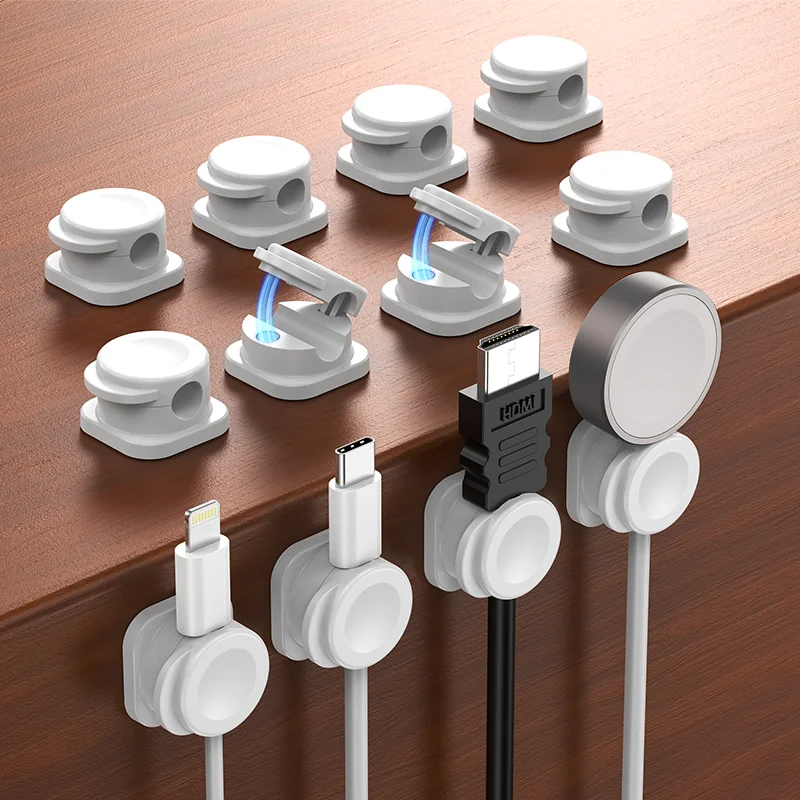 Hot seller! Magnetic cable organizer, cable clamp, data cable, acrylic adhesive, strong adhesive, desk-friendly, self-adhesive
Hot seller! Magnetic cable organizer, cable clamp, data cable, acrylic adhesive, strong adhesive, desk-friendly, self-adhesive